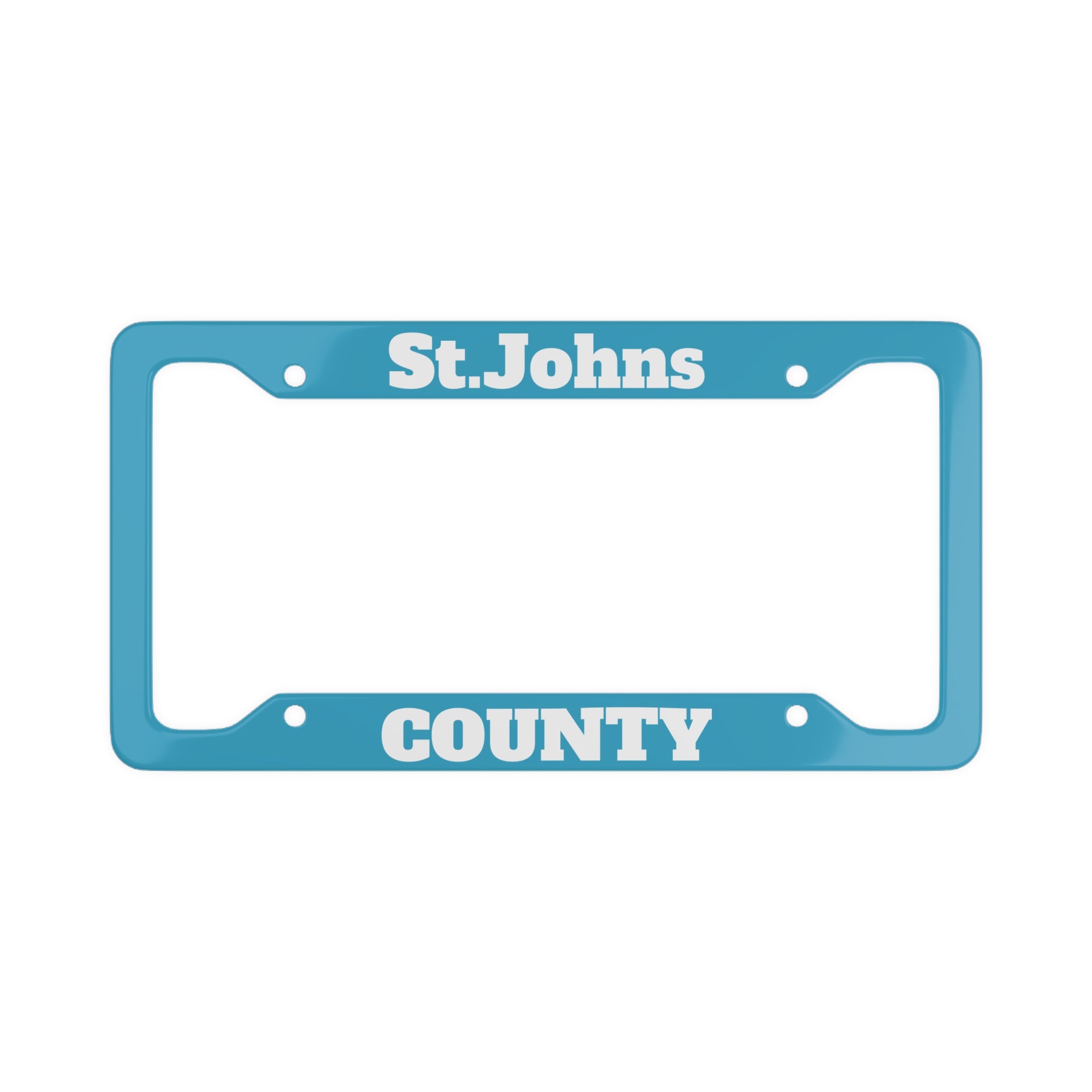 St. Johns County: License Plate Frame