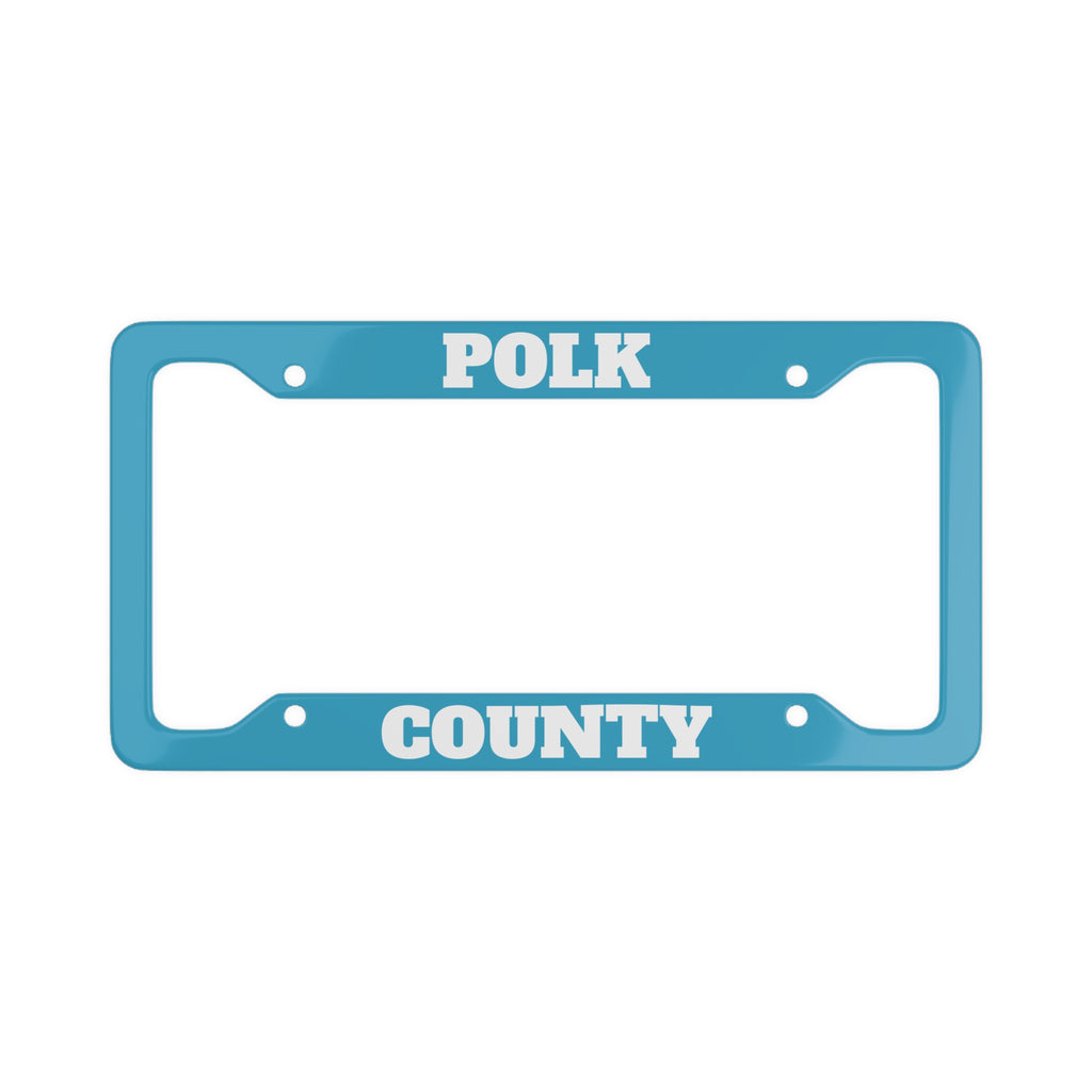 Polk County: License Plate Frame