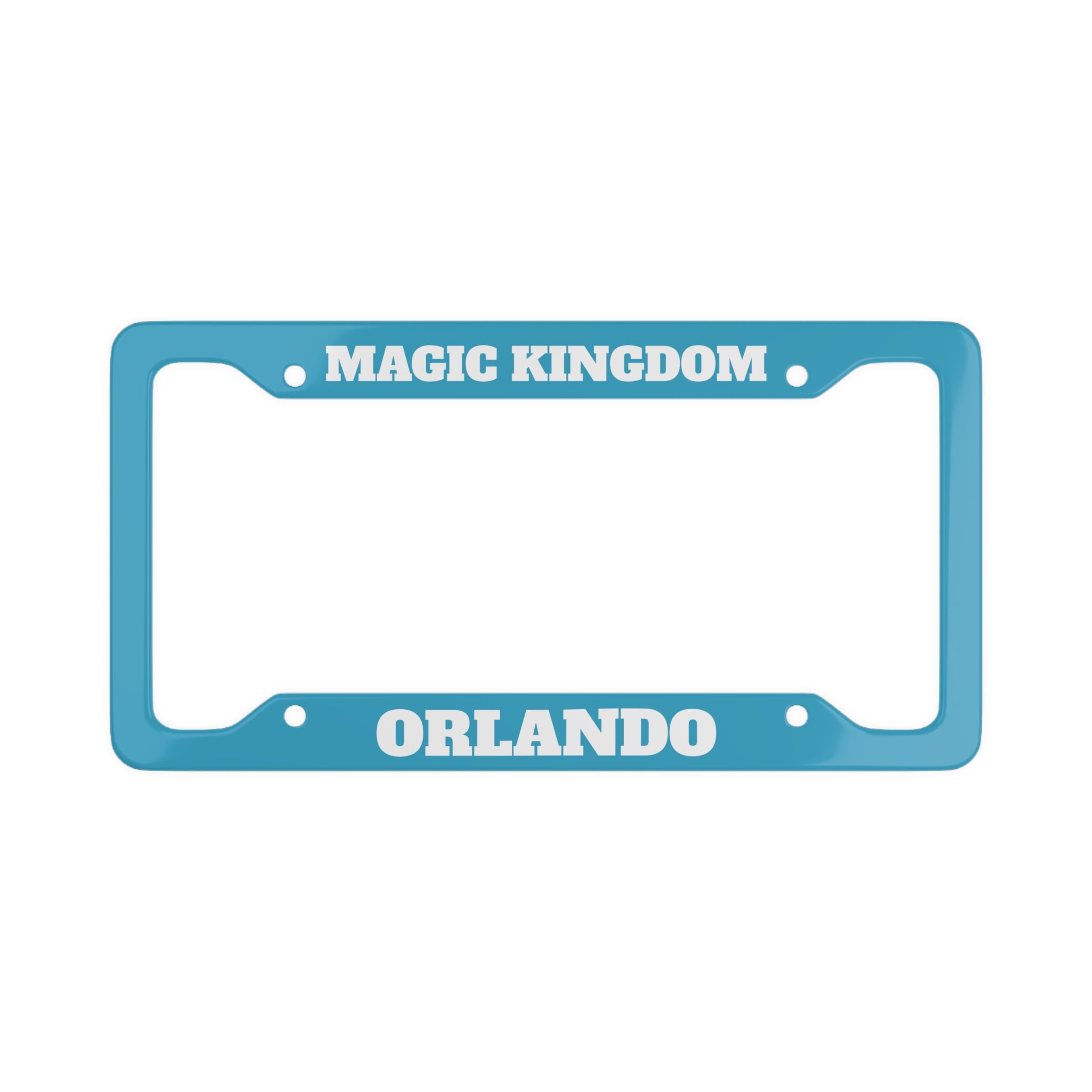 Magic Kingdom Orlando: License Plate Frame