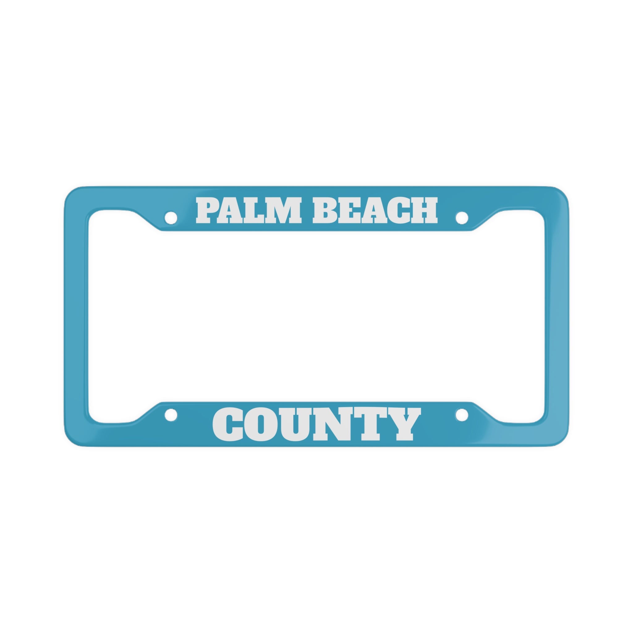 Palm Beach County: License Plate Frame