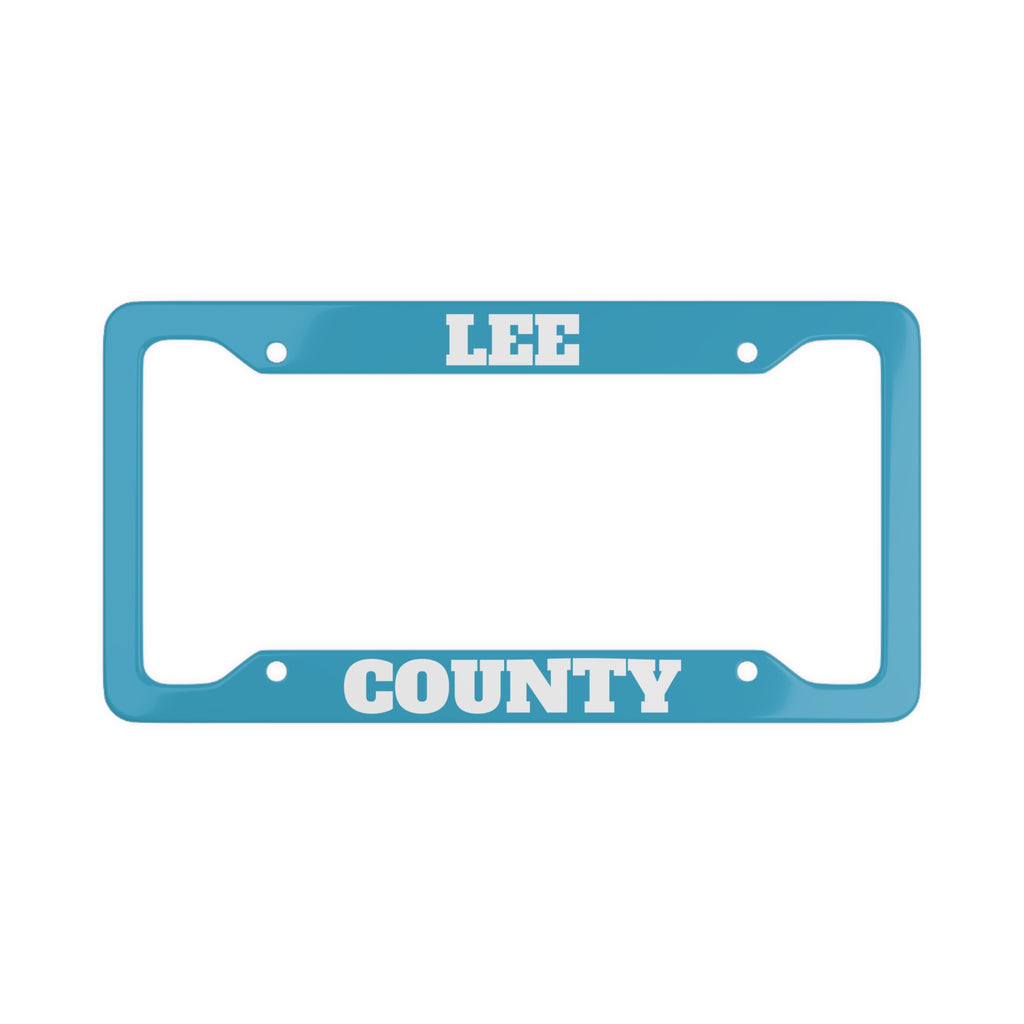 Lee County: License Plate Frame