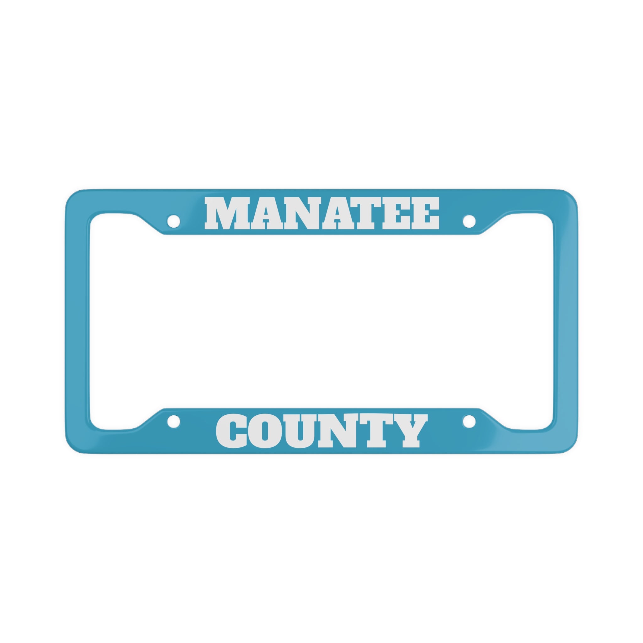 Manatee County: License Plate Frame