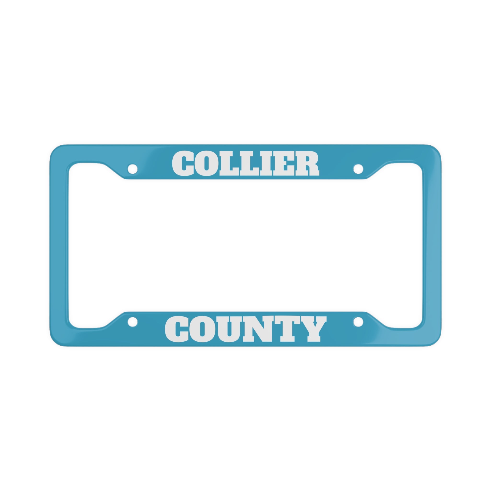 Collier County: License Plate Frame