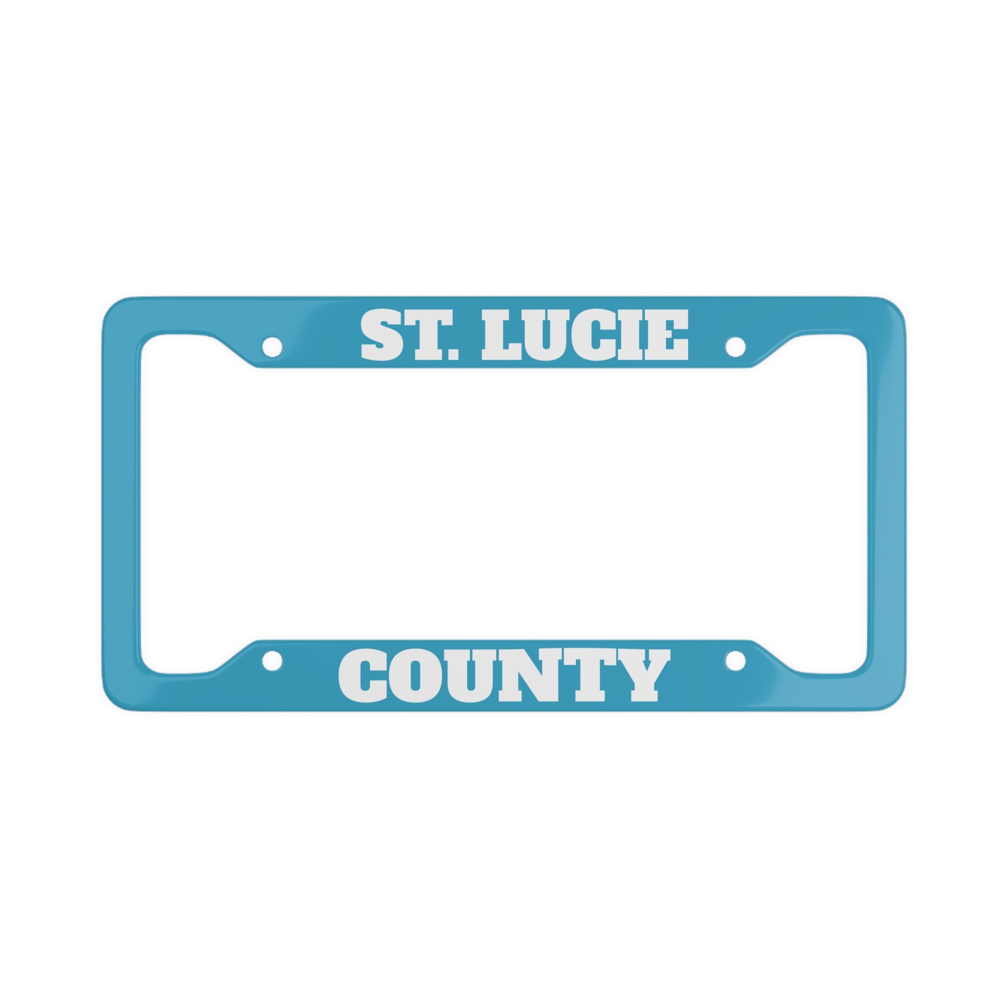 St. Lucie County: License Plate Frame