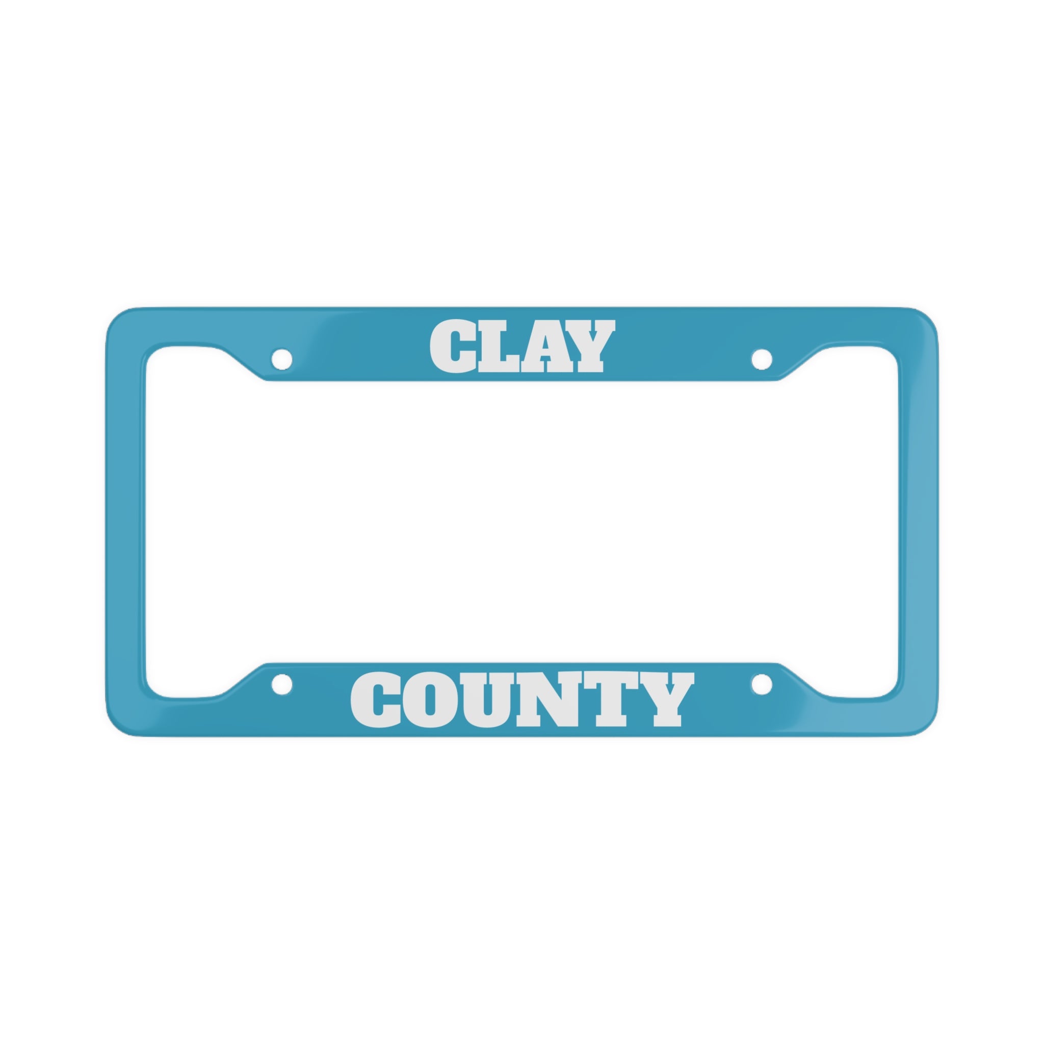 Clay County: License Plate Frame