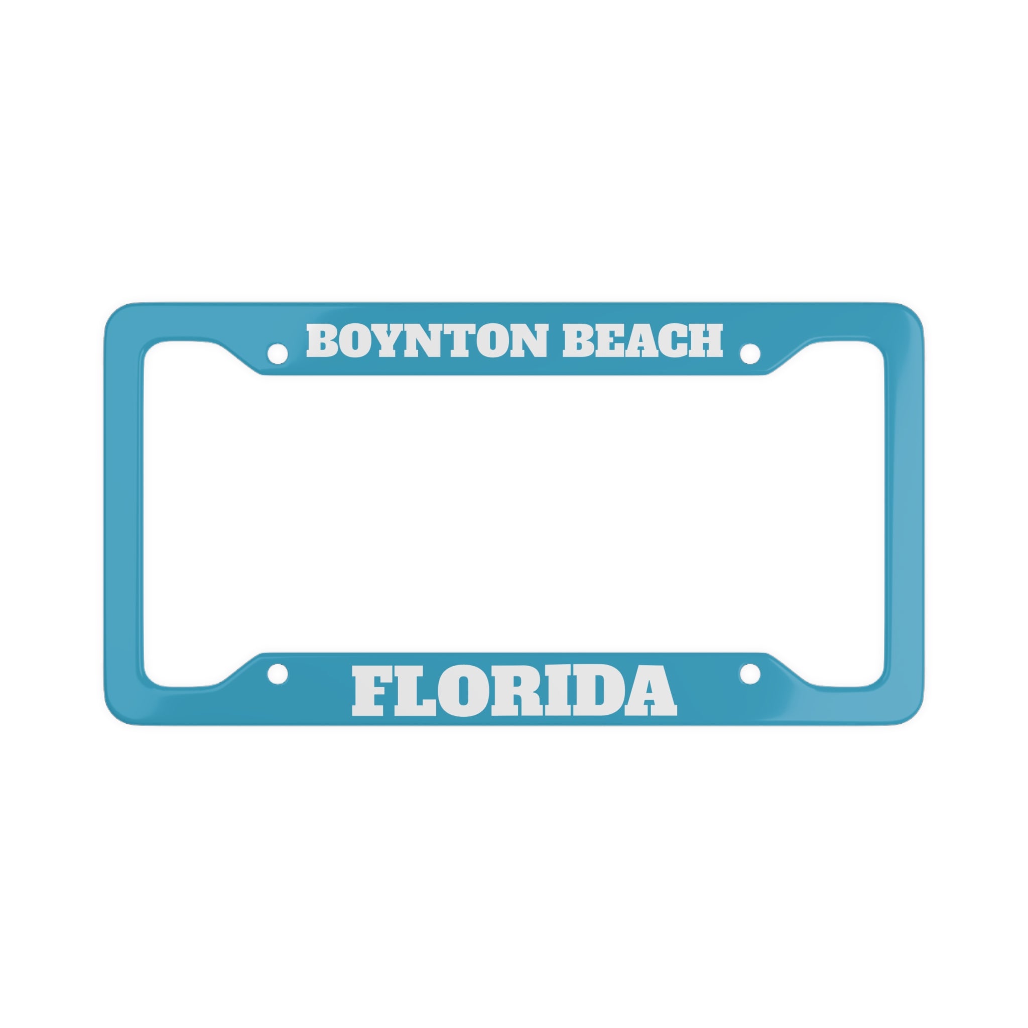 Boynton Beach Florida: License Plate Frame