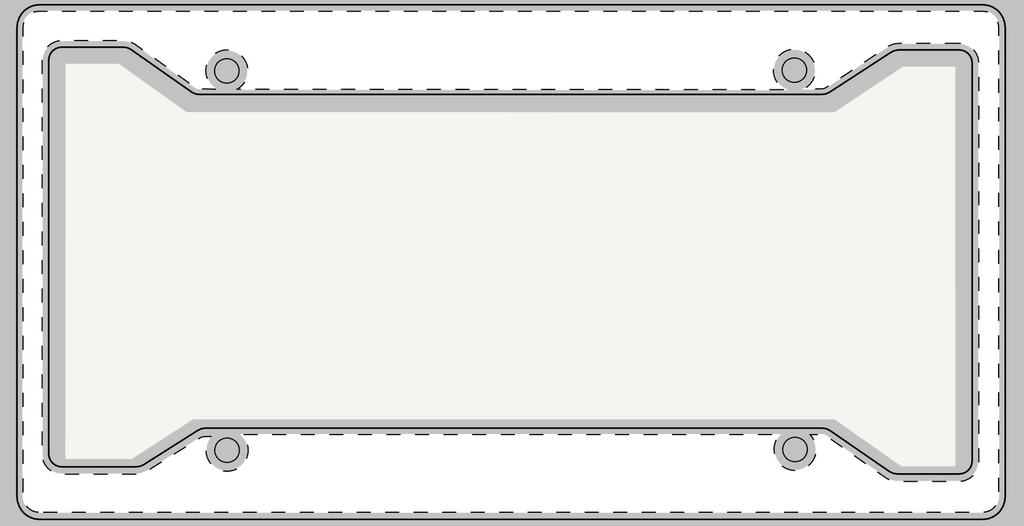 Polk County: License Plate Frame