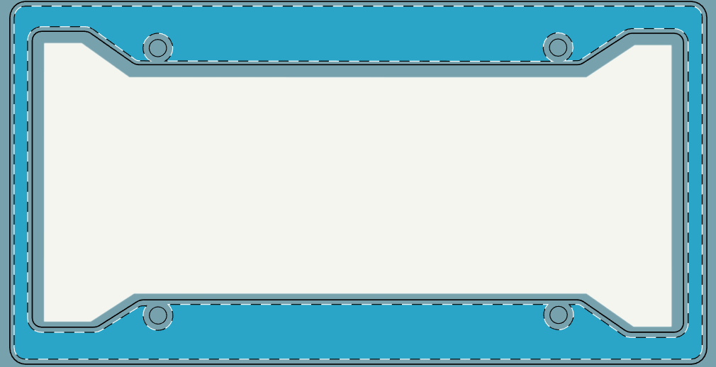 Polk County: License Plate Frame